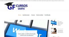 Desktop Screenshot of gfcursosgratis.com